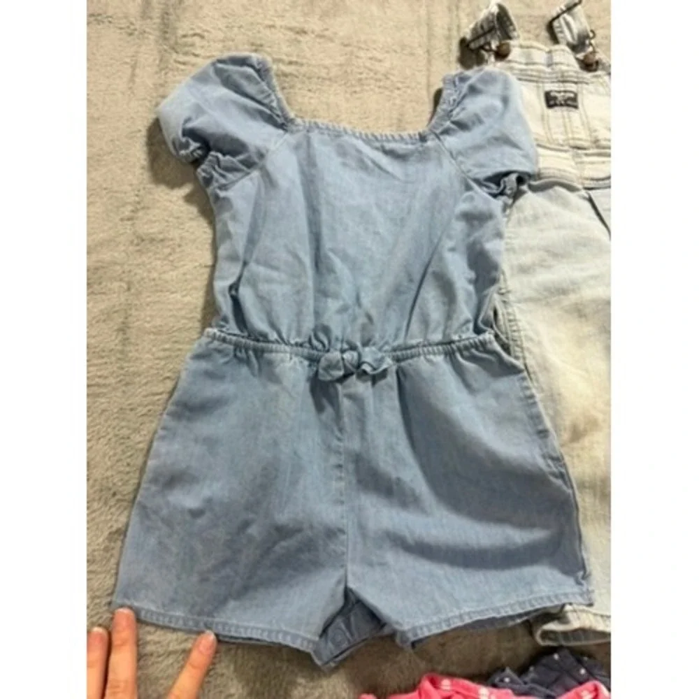 OshKosh Cat & Jack Toddler Clothes Bundle 18M 2T‎ Overalls Romper Leggings 7pc